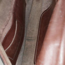 Coach Signature Bag Leather Canvas 4Set Ivory Brown beige Auth bs26438-8