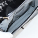 CHANEL Chain Boy Chanel Shoulder Bag Leather Black Silver CC Auth bs26444A-18