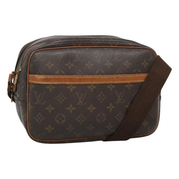 LOUIS VUITTON Monogram Reporter PM Shoulder Bag M45254 LV Auth bs26448