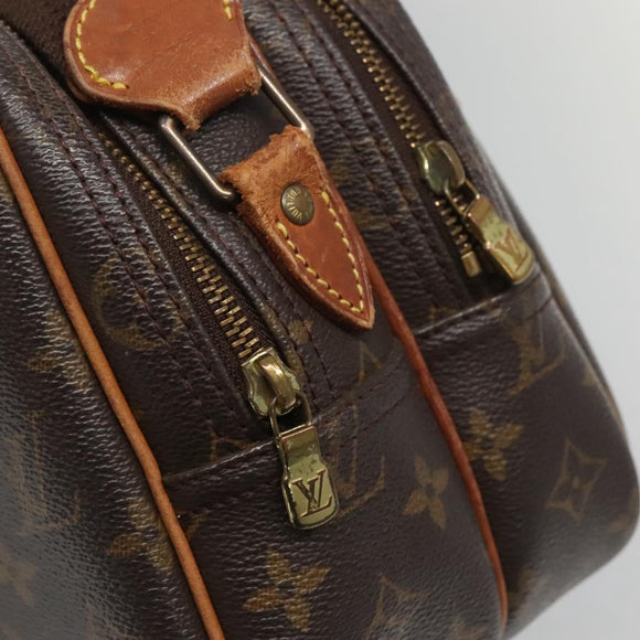 LOUIS VUITTON Monogram Reporter PM Shoulder Bag M45254 LV Auth bs26448