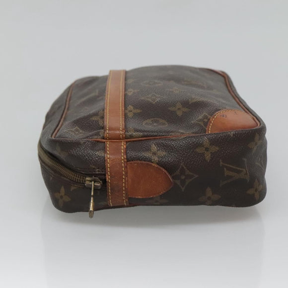 LOUIS VUITTON Monogram Compiegne 28 Clutch Bag M51845 LV Auth bs26464