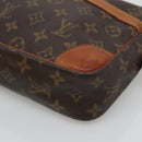 LOUIS VUITTON Monogram Compiegne 28 Clutch Bag M51845 LV Auth bs26464-8