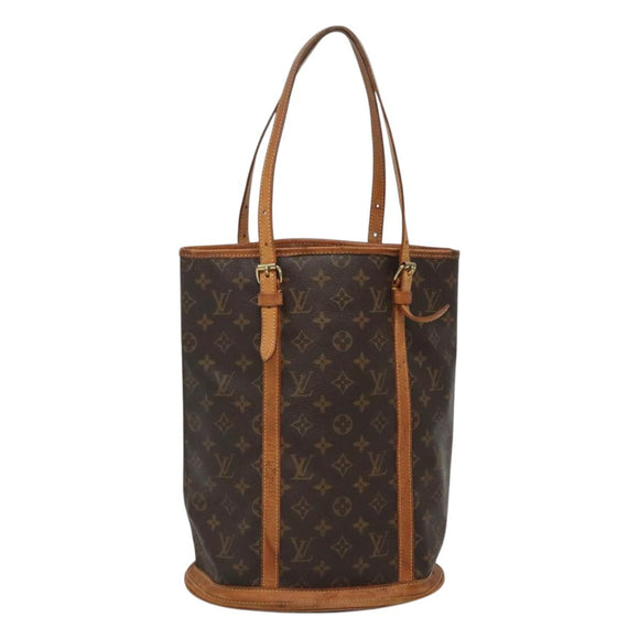 LOUIS VUITTON Monogram Bucket GM Shoulder Bag M42236 LV Auth bs26467