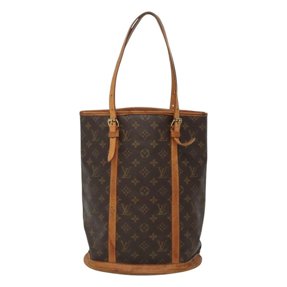 LOUIS VUITTON Monogram Bucket GM Shoulder Bag M42236 LV Auth bs26467