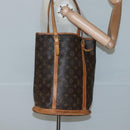 LOUIS VUITTON Monogram Bucket GM Shoulder Bag M42236 LV Auth bs26467-21