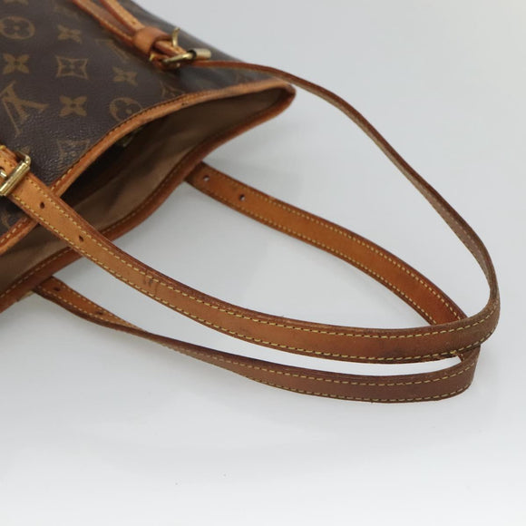 LOUIS VUITTON Monogram Bucket GM Shoulder Bag M42236 LV Auth bs26467