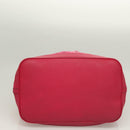 LOUIS VUITTON Ikat Flower Noe full MM Shoulder Bag Nylon Red M94313 Auth bs26475-14