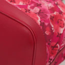 LOUIS VUITTON Ikat Flower Noe full MM Shoulder Bag Nylon Red M94313 Auth bs26475-17