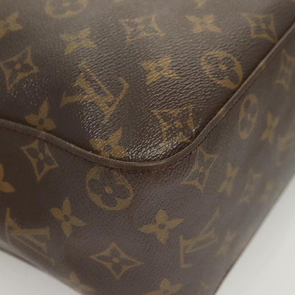 LOUIS VUITTON Monogram Looping GM Shoulder Bag M51145 LV Auth bs26482