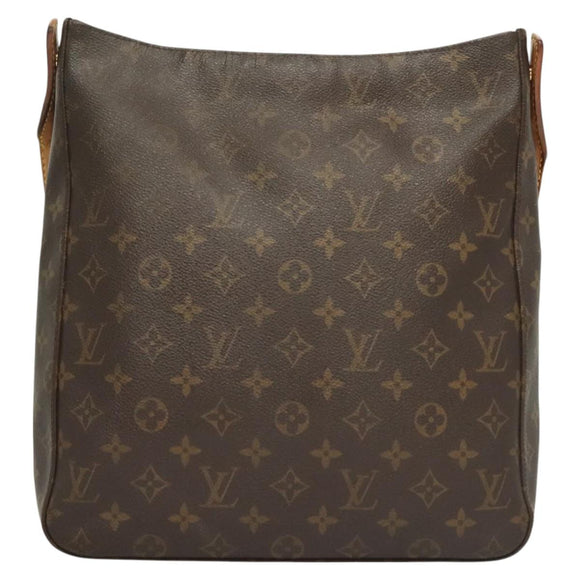 LOUIS VUITTON Monogram Looping GM Shoulder Bag M51145 LV Auth bs26482