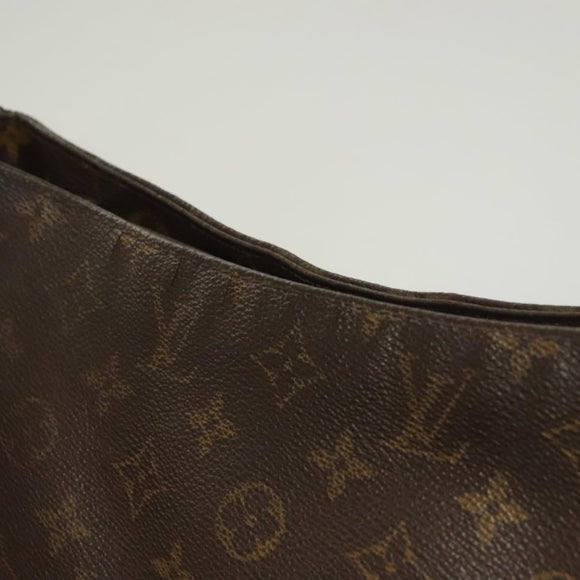 LOUIS VUITTON Monogram Looping GM Shoulder Bag M51145 LV Auth bs26482