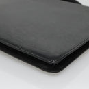 LOUIS VUITTON Epi Porte Documents Bandouliere Black M54462 LV Auth bs26493-16