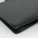 LOUIS VUITTON Epi Porte Documents Bandouliere Black M54462 LV Auth bs26493-17