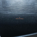 LOUIS VUITTON Epi Porte Documents Bandouliere Black M54462 LV Auth bs26493-19