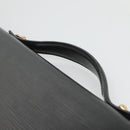 LOUIS VUITTON Epi Porte Documents Bandouliere Black M54462 LV Auth bs26493-14