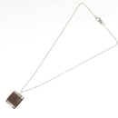 LOUIS VUITTON Pandantif Bois Necklace metal Brown M65372 LV Auth bs26495-10