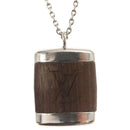 LOUIS VUITTON Pandantif Bois Necklace metal Brown M65372 LV Auth bs26495-3