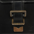 LOUIS VUITTON Pister Shoulder Bag Leather Black M92222 LV Auth bs26496-8