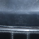 LOUIS VUITTON Pister Shoulder Bag Leather Black M92222 LV Auth bs26496-18