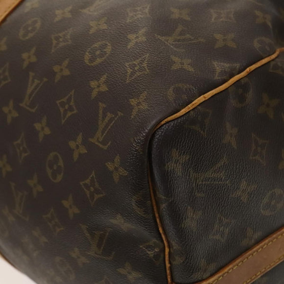 LOUIS VUITTON Monogram Keepall Bandouliere 55 Boston Bag M41414 LV Auth bs26511