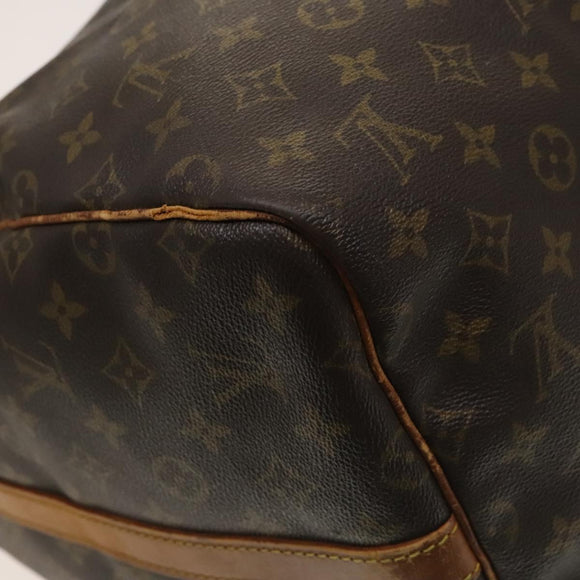 LOUIS VUITTON Monogram Keepall Bandouliere 55 Boston Bag M41414 LV Auth bs26511