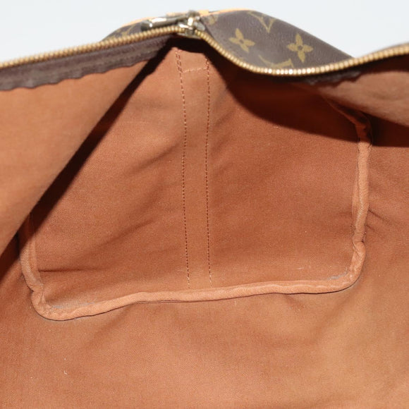 LOUIS VUITTON Monogram Keepall Bandouliere 55 Boston Bag M41414 LV Auth bs26511