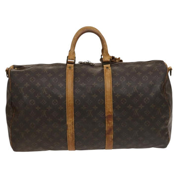 LOUIS VUITTON Monogram Keepall Bandouliere 55 Boston Bag M41414 LV Auth bs26511 - 0
