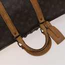 LOUIS VUITTON Monogram Keepall Bandouliere 55 Boston Bag M41414 LV Auth bs26511-7