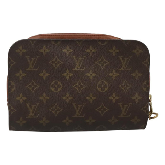 LOUIS VUITTON Monogram Orsay Clutch Bag M51790 LV Auth bs26520