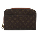 LOUIS VUITTON Monogram Orsay Clutch Bag M51790 LV Auth bs26520-2