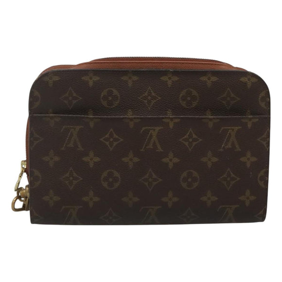 LOUIS VUITTON Monogram Orsay Clutch Bag M51790 LV Auth bs26520