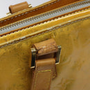 LOUIS VUITTON Monogram Vernis Columbus Tote Bag Gris M91028 LV Auth bs26524-9