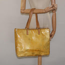 LOUIS VUITTON Monogram Vernis Columbus Tote Bag Gris M91028 LV Auth bs26524-22