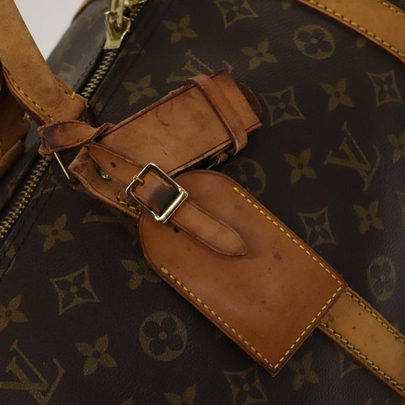 LOUIS VUITTON Monogram Keepall 50 Boston Bag M41426 LV Auth bs26525