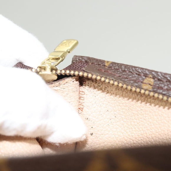 LOUIS VUITTON Monogram Bucket GM Accessory Pouch LV Auth bs26529