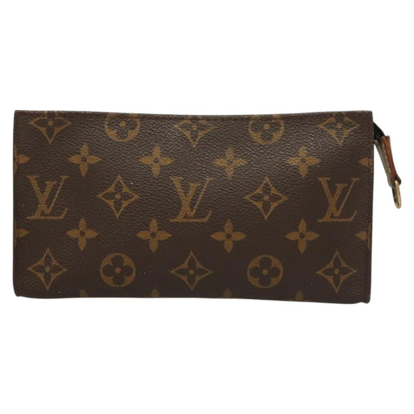 LOUIS VUITTON Monogram Bucket GM Accessory Pouch LV Auth bs26529