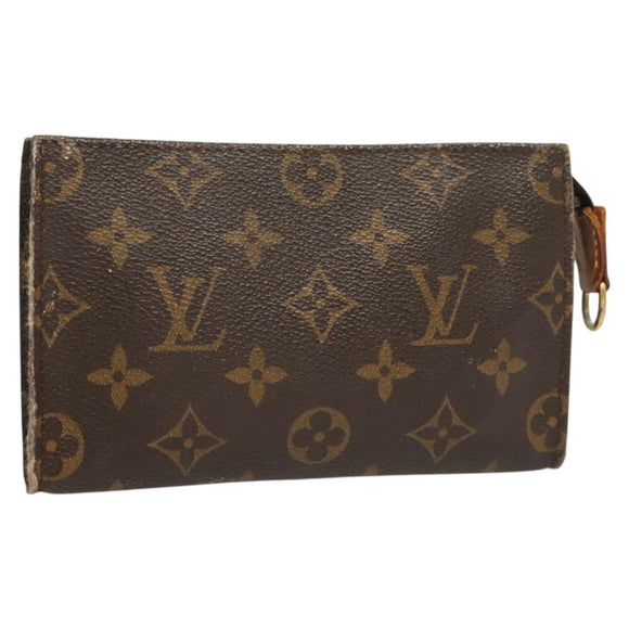 LOUIS VUITTON Monogram Bucket PM Accessory Pouch LV Auth bs26534
