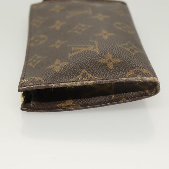 LOUIS VUITTON Monogram Bucket PM Accessory Pouch LV Auth bs26534