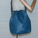 LOUIS VUITTON Epi Noe Shoulder Bag Toledo Blue M44005 LV Auth bs26539-21