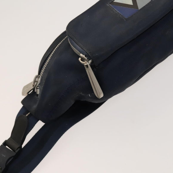 LOUIS VUITTON LV Cup Mizenu Waist Bag Navy M80706 LV Auth bs26542