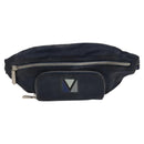 LOUIS VUITTON LV Cup Mizenu Waist Bag Navy M80706 LV Auth bs26542-2