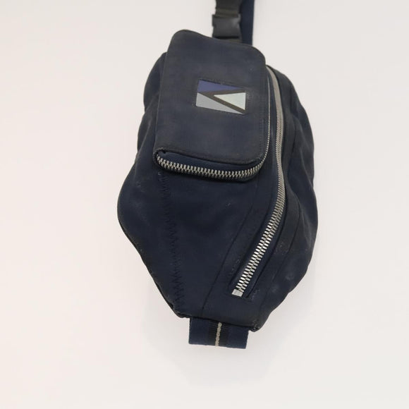 LOUIS VUITTON LV Cup Mizenu Waist Bag Navy M80706 LV Auth bs26542