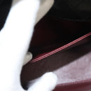 CHANEL Matelasse  Chain Shoulder Bag Lamb Skin Black Gold CC Auth bs26549-22