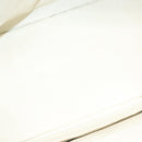 CHANEL Matelasse Chain Hand Bag Caviar Skin White Gold CC Auth bs26565-15