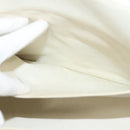 CHANEL Matelasse Chain Hand Bag Caviar Skin White Gold CC Auth bs26565-20