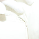 CHANEL Matelasse Chain Hand Bag Caviar Skin White Gold CC Auth bs26565-21