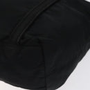 PRADA Mini Tote Bag Nylon Black Silver Auth bs26580-14