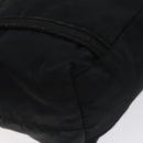 PRADA Mini Tote Bag Nylon Black Silver Auth bs26580-15
