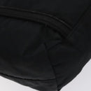 PRADA Mini Tote Bag Nylon Black Silver Auth bs26580-17