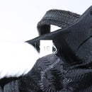 PRADA Mini Tote Bag Nylon Black Silver Auth bs26580-11